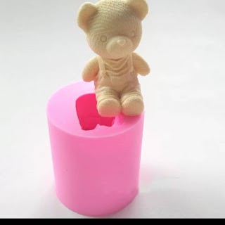 Cetakan Silikon Puding Coklat Panda Jumper