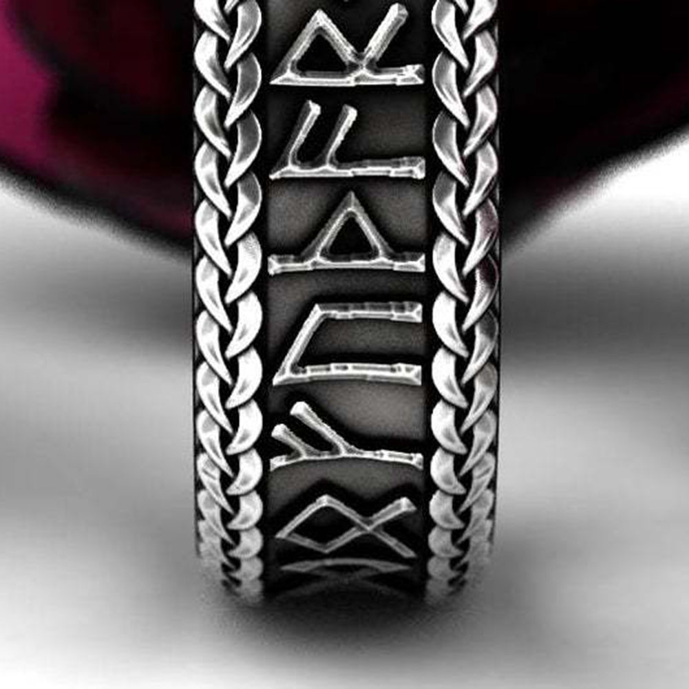 Hu Hu Hu Hu Hu Alat Bantu Pasang Kacamata♡ Cincin Priawanita Desain Karakter Kuno Gaya Vintage Untuk Pestaclubhadiah