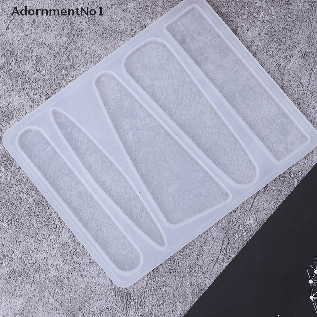 (AdornmentNo1) 1pc Cetakan Resin UV DIY Bahan Silikon Untuk Wanita