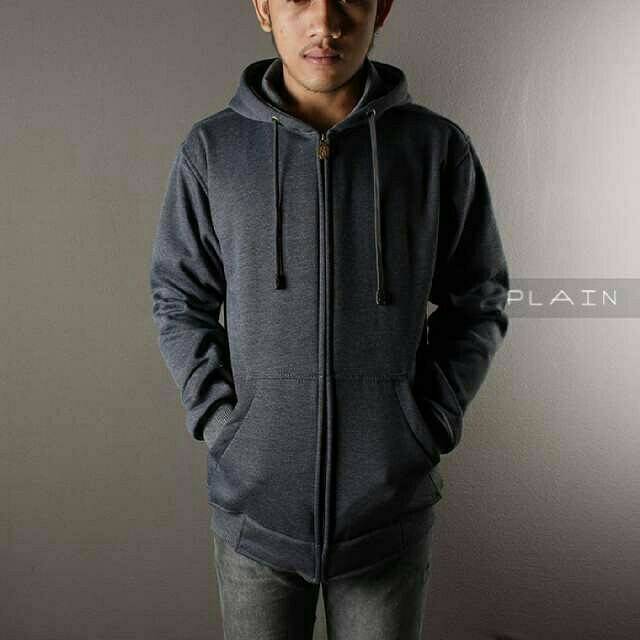 Sweater Hoodie Zipper  Non Lebel High Quality Premium