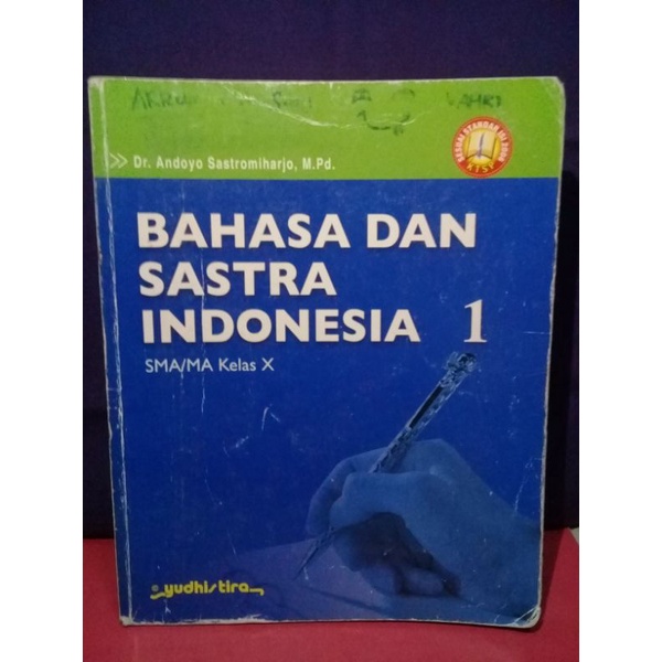 

Buku Bekas/Preloved Bahasa Indonesia Kelas 1 Sma