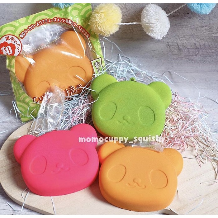 Squishy licensed panda bread by tokyo bakery ( roti panda ORIGINAL )