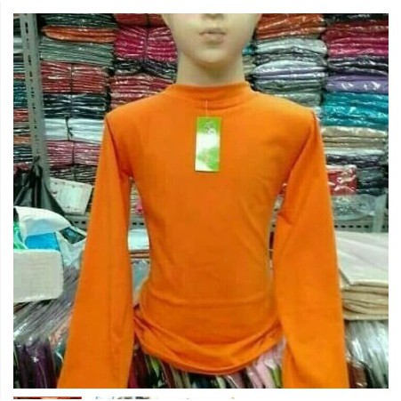 Manset Anak Lengan Panjang Umur 4-7 tahun Bahan Kaos Rayon Premium Lembut.