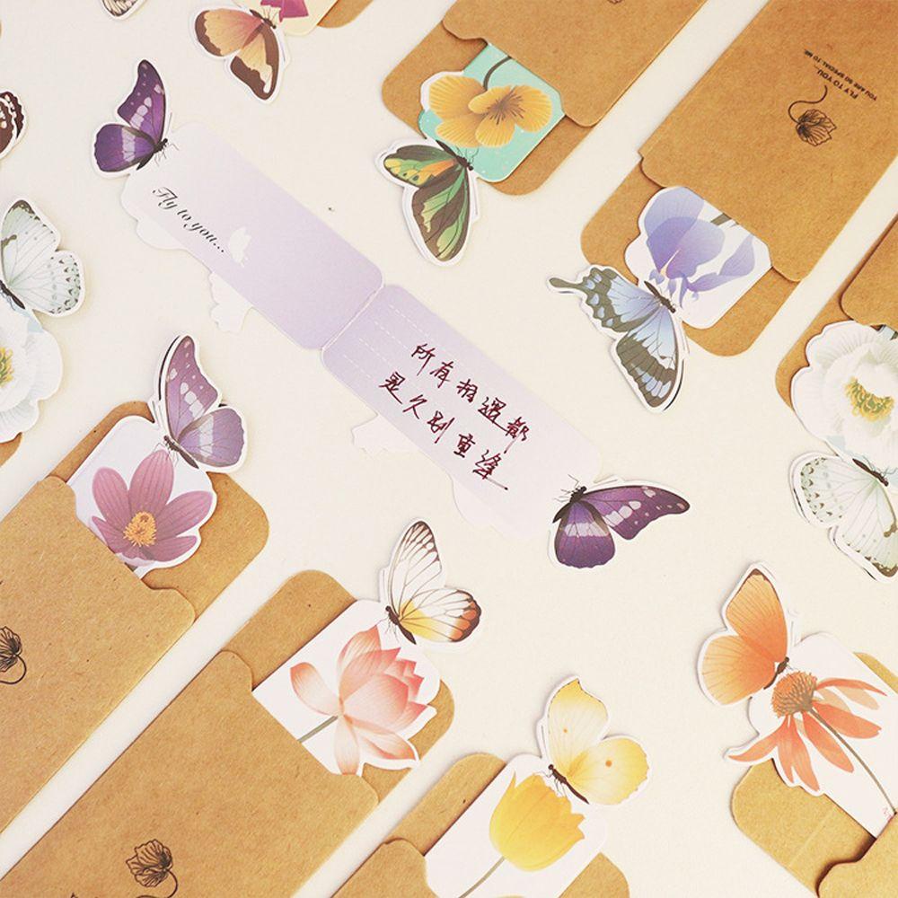 Mxbeauty Butterfly Bookmark Stationery Anak Halaman Holder Label Halaman Alat Tulis Siswa Perlengkapan Sekolah Membaca Bookmark