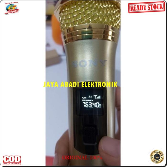 G492 SONY MIC WIRELESS CAS UHF DIGITAL LCD MIK WIRELES MIKROPON MIKROPHONE SONI SOUNDBEST DISPLAY MICROPHONE ADVANCE KARAOKE VOKAL VOCAL ARTIS PROFESIONAL PRO SOUND BEST SISTEM AUDIO PANGGUNG LEGENDARY DYNAMIC PENGERAS SUARA HIFI SENSITIF MC PIDATO SEMINA