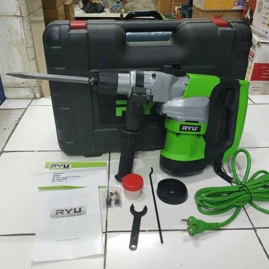 Mesin Bor Bobok Beton Tembok Ryu Rdh-15 Demolation Hammer Ryu Rdh15