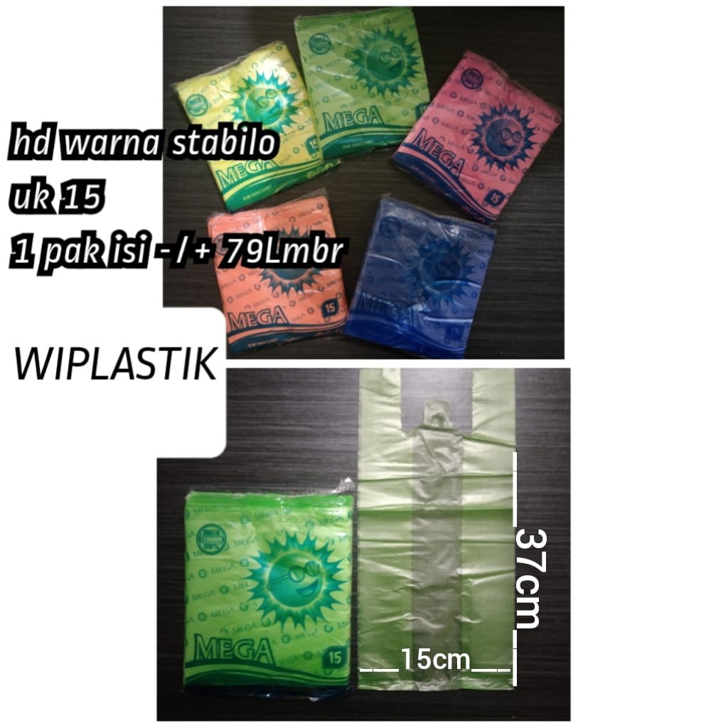

Kantong Plastik warna HD STABILO ukuran 15