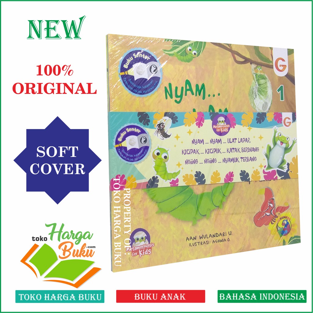 Foto Paket 3 Buku Seri Metamorphosis For Kids - Buku Anak Tentang Sains GIP