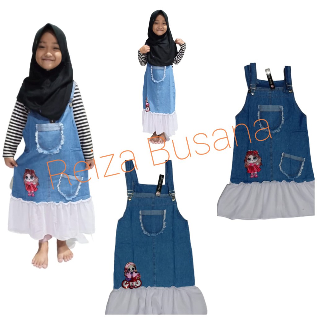  overall  jeans anak  LED Shopee  Indonesia