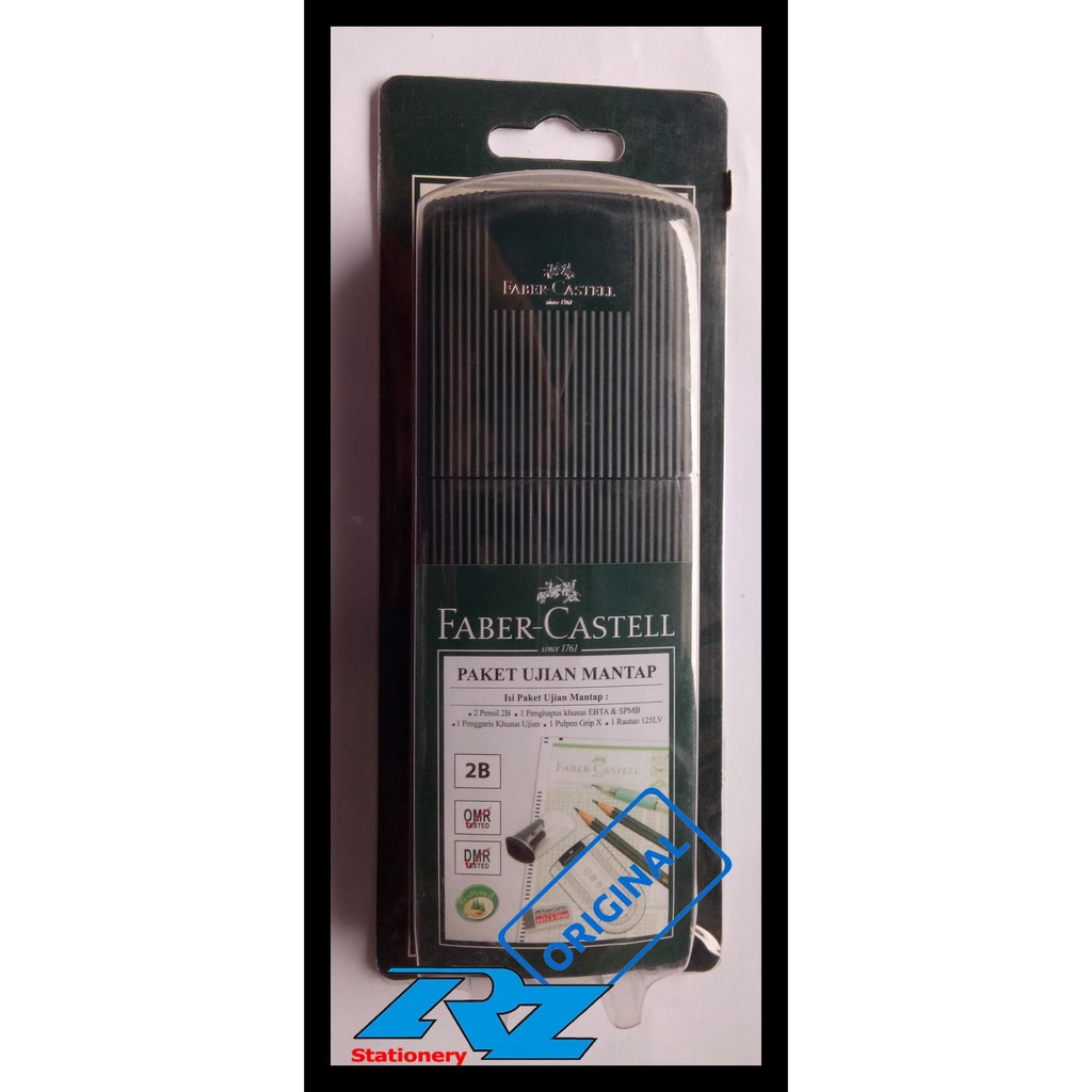 

NEW PENSIL FABER CASTEL PAKET UJIAN MANTAP (SET) PAKET ALAT TULIS MURAH