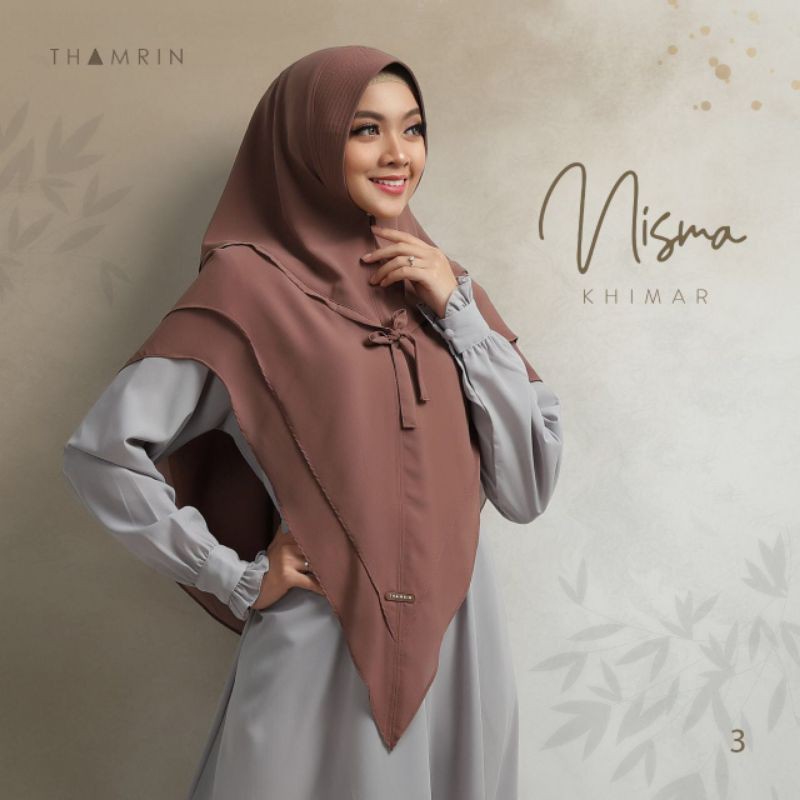 THAMRIN-Khimar Nisma/ Hijab Syari / Khimar Ceruty