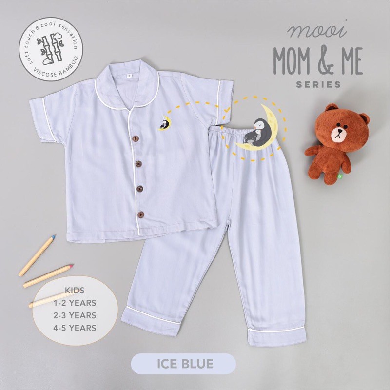 MOOI Baju Tidur Ibu &amp; Anak  / Piama / Piyama Mom &amp; Me