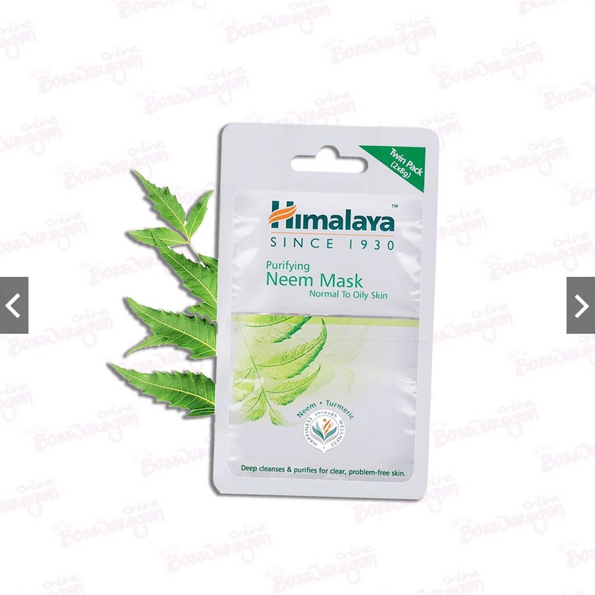 [SACHET] HIMALAYA Purifying Neem Mask Sachet - 2X8ml