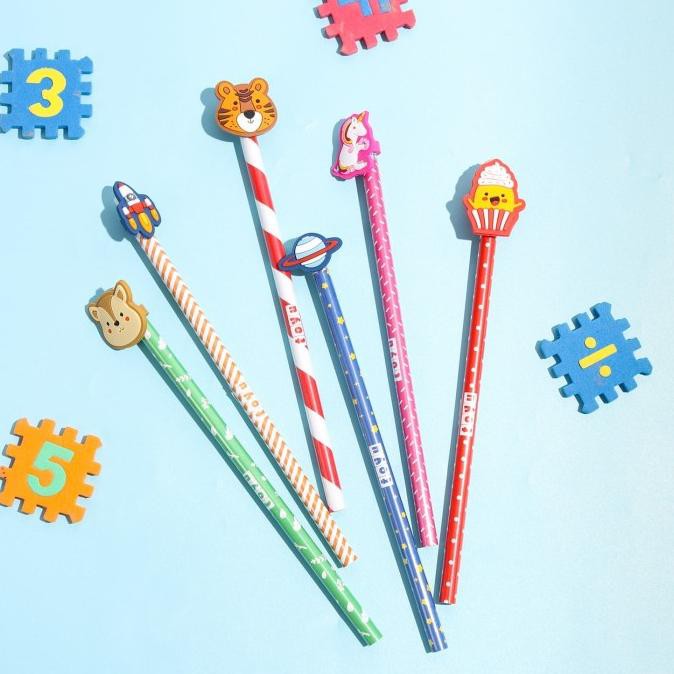 

Diskon Pensil Pencil Kayu Alat Tulis Stationery Lucu Topper Kartun Karakter Diskon