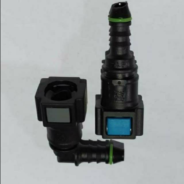 NEPEL PENGUNCI KONEKTOR || CLIP CONNECTOR NEPEL SELANG INJECTOR INJEKSI size 6mm LURUS/BENGKOK