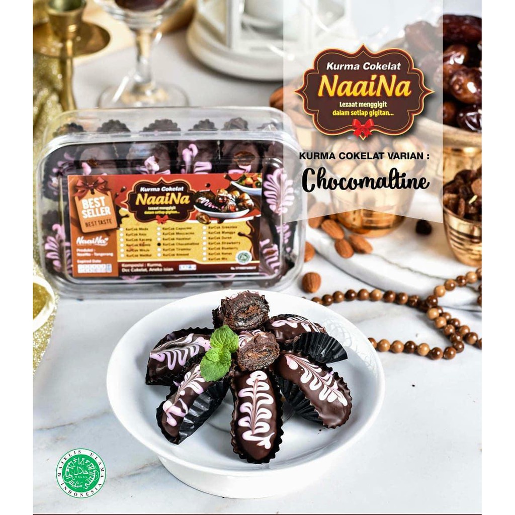 

Kurcok Kurma cokelat Chocomaltine Naaina