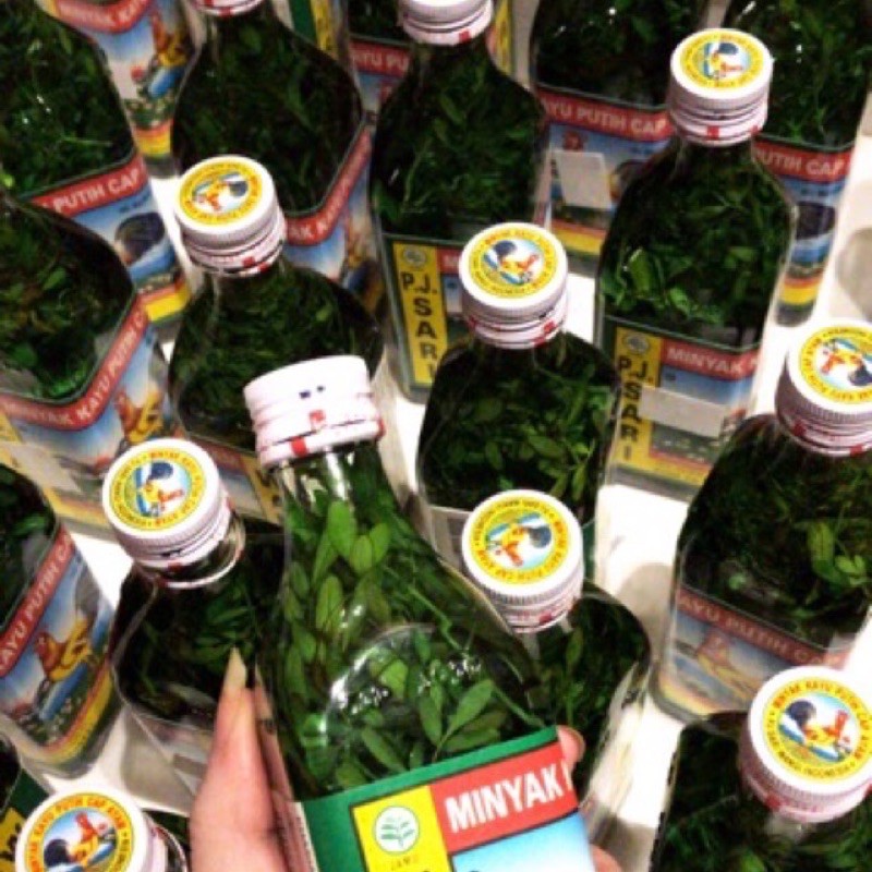 MINYAK KAYU PUTIH RENDAMAN DAUN CAO CAO /INGGU 150ML