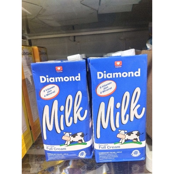 

SUSU UHT DIAMOND FULL CREAM (1 Liter)