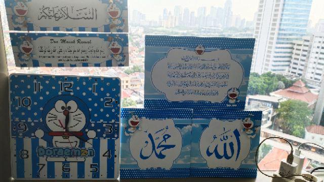 Papan Karakter 2 Susun Salam Dan Doa Masuk Rumah