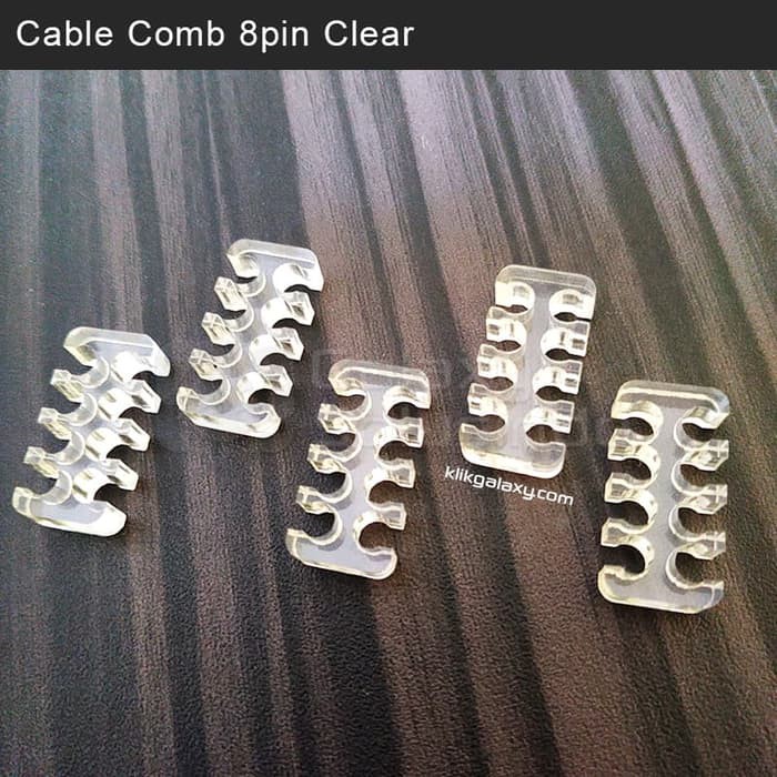 Cable Comb ATX 8  6 2  Pin +  Clear