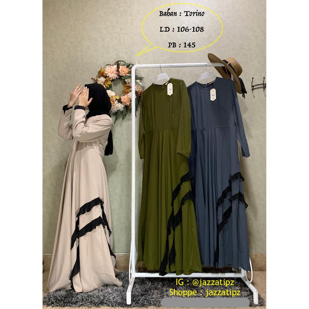 Gamis Syari Polos -Lady Syari