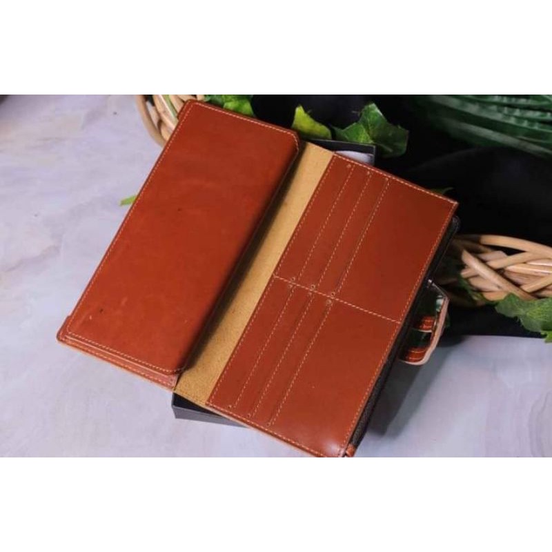 Dompet Panjang Wanita Kulit Sapi Asli Original