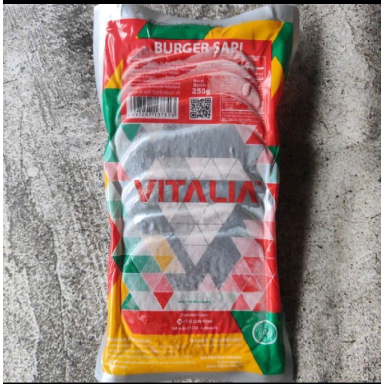 

VITALIA BEEF BURGER 10s 250gr