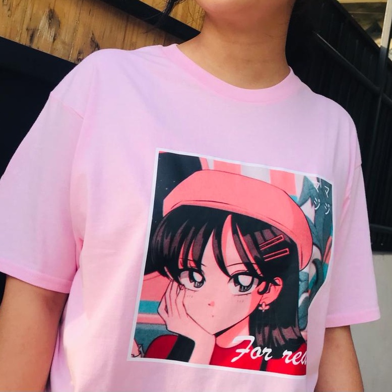 Tshirt 90's Anime Girl Unisex