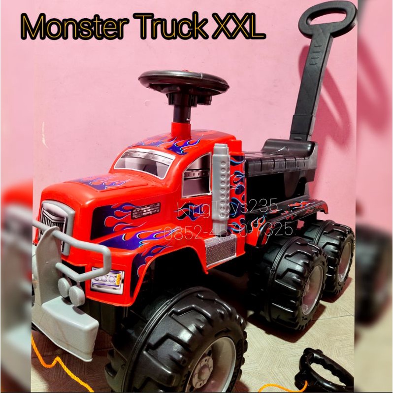 Mobil Anak Jumbo Besar Bonus Batrai Ketahanan 65kg Lampu Suara Tinggi Bisa Di Duduk 2 Orang Dinaiki 