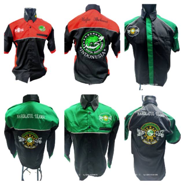 KEMEJA NU MAFIA SHOLAWAT SYEKHERMANIA