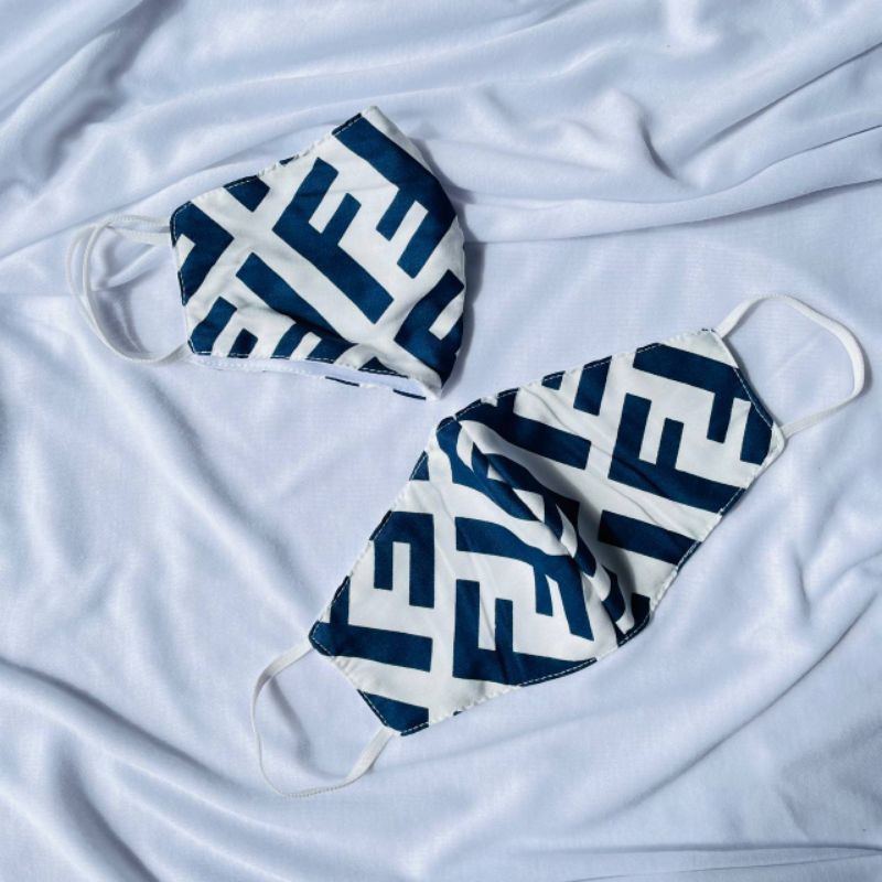 MASKER KATUN 2PLY MASKER MOTIF NON MEDIS MASKER DEWASA MASKER KAIN