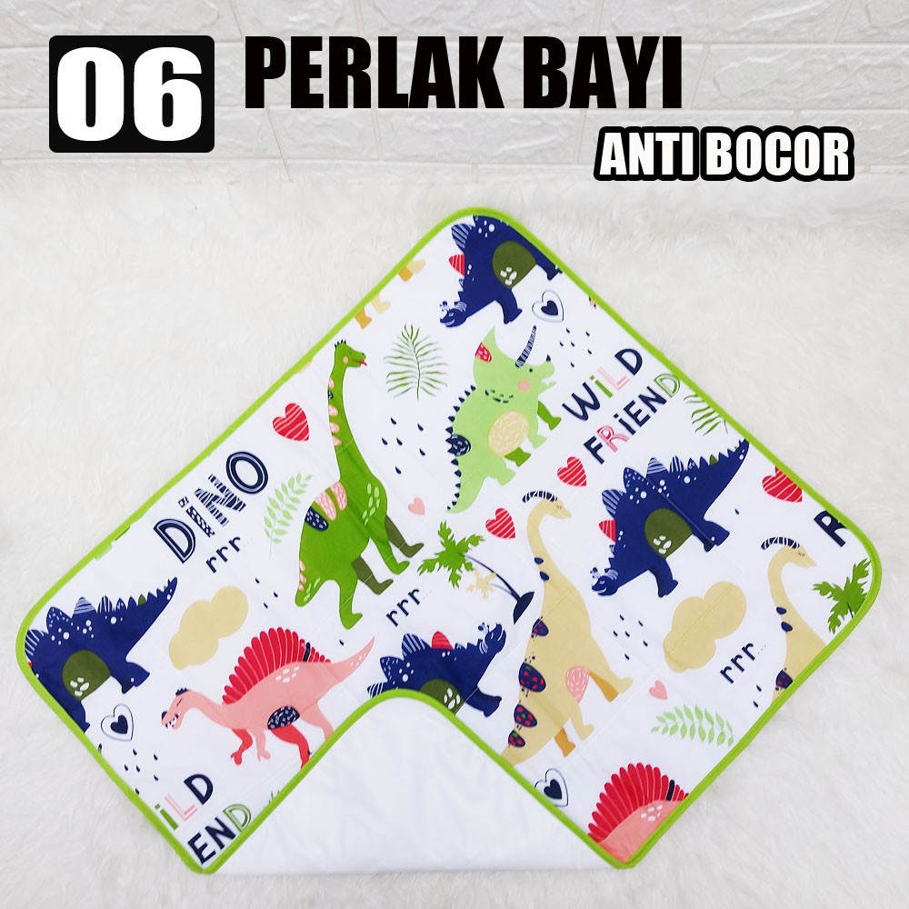 Perlak Ompol Waterproof Bayi / Alas Perlak Pelengkap Bedset Anti Rembes Ompol