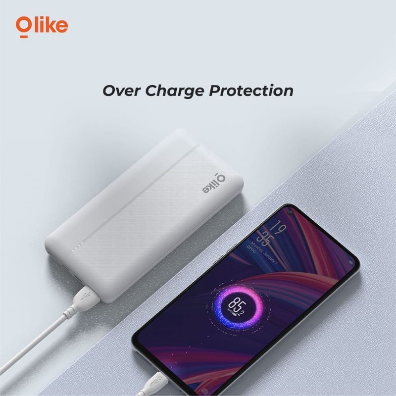 OLIKE POWERBANK 10000mAh QUICK CHARGE 3A LED INDIKATOR P1S GARANSI 1 TAHUN