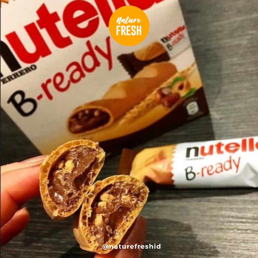 Nutella B-Ready Ferrero Nutella Bready Isi 6 132gr