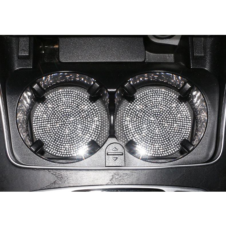 Tatakan Gelas Cangkir Air Berlian Mobil Multifungsi non-slip slot mat silica pad cup holder mat auto interior Dekorasi Aksesoris