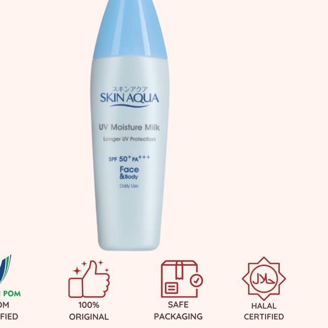 ✫ [ROHTO] SKIN AQUA UV MOISTURE MILK SPF 50 ☑