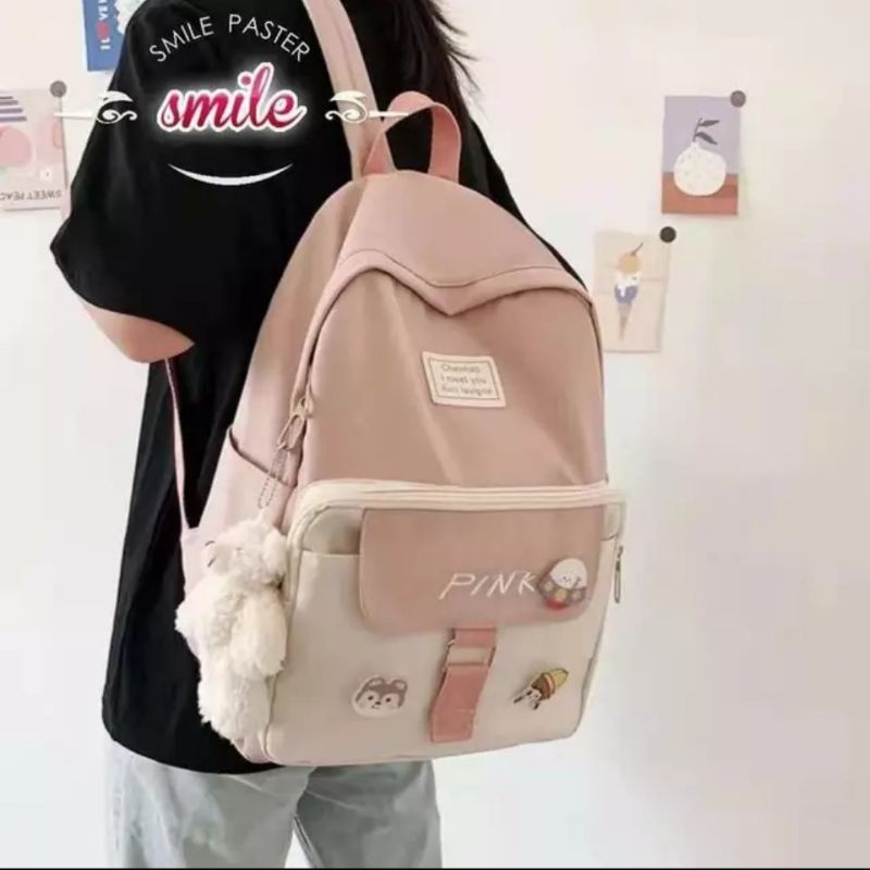 marysa bag - Tas ransel anak sekolah promosi termurah 2022 / TK SD PAUD NGAJi Tas BONEKA GREE