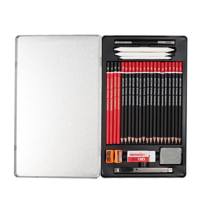 

Sale Qili C112 Sketch Drawing Pencil Set Professional Painting Pencils