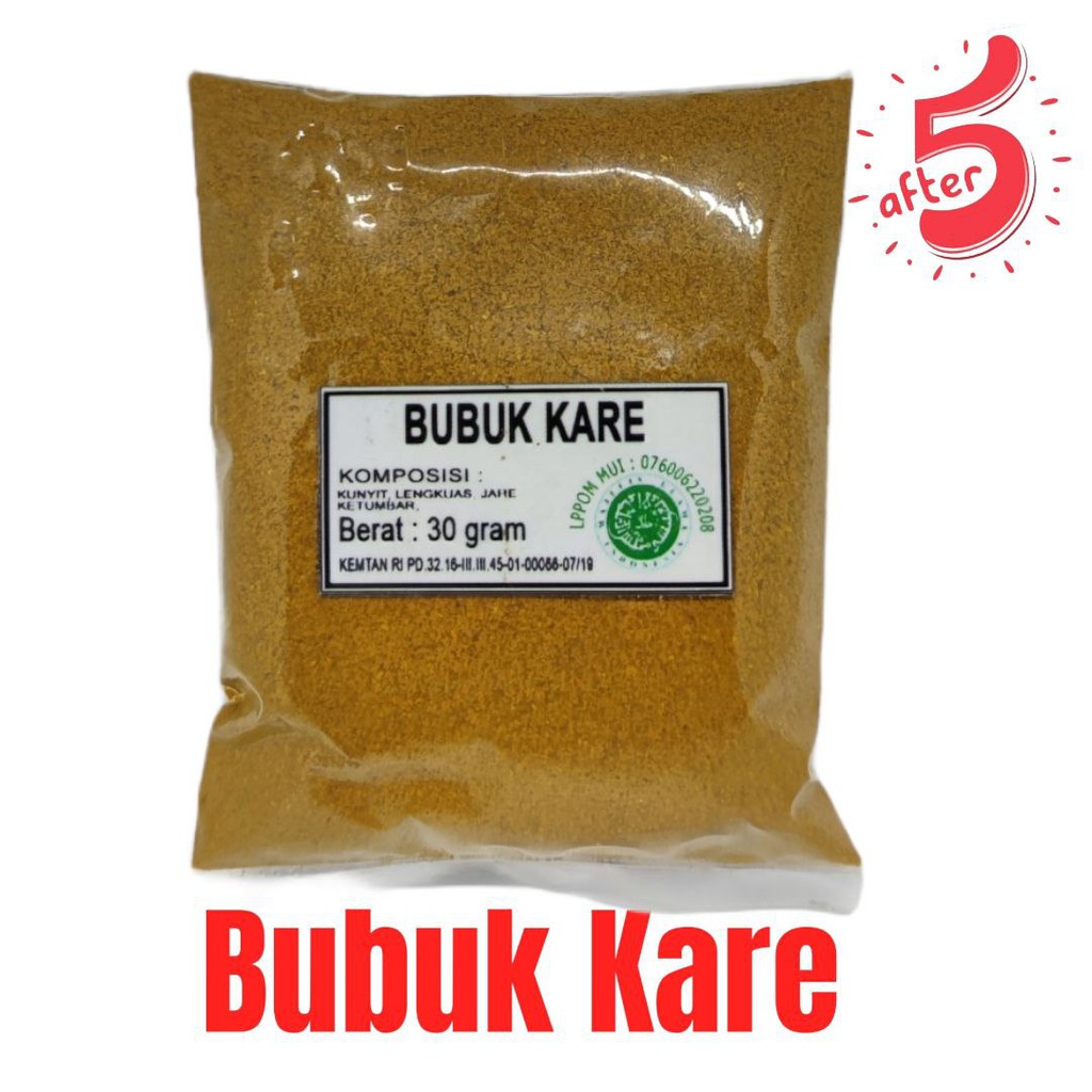 

Bubuk Kare / Bubuk Kari / Curry Powder 30g
