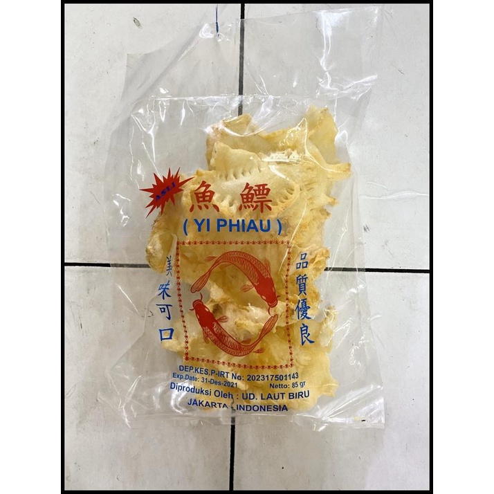 

Yi Phiau / Hi Piau / Perut Ikan ( Ukuran Sedang )