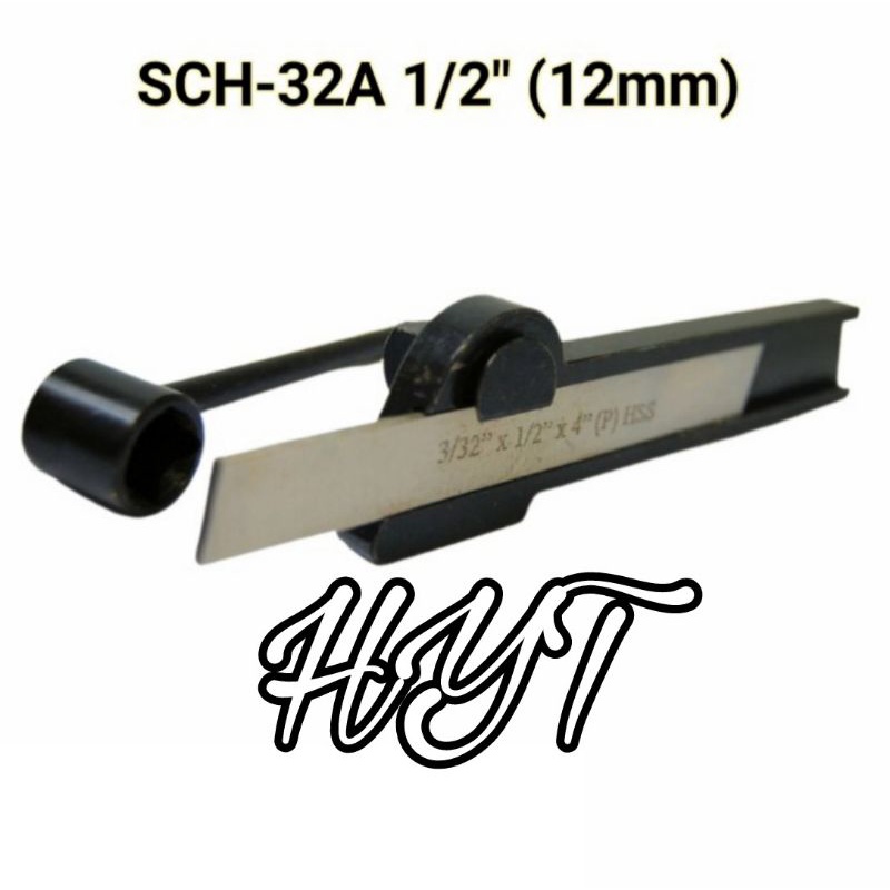 HOLDER PENJEPIT PISAU BUBUT HSS TOOL BIT SOLAR SCH-32A 1/2 12mm