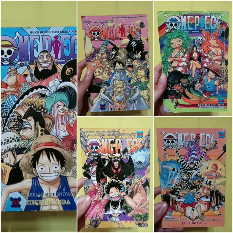 PRELOVED KOMIK ONE PIECE VOL. 51-60