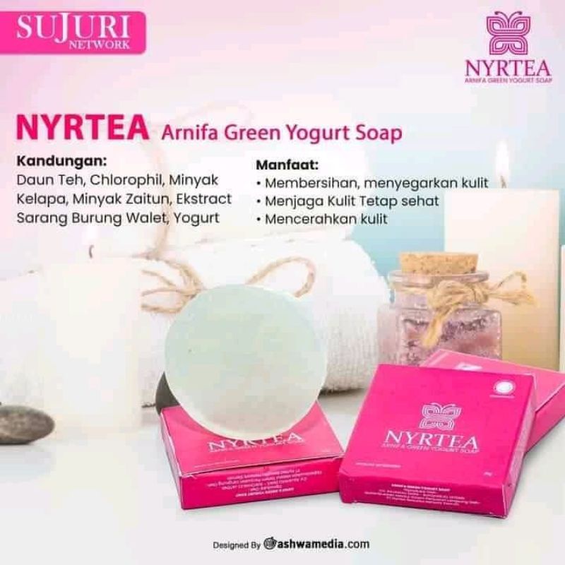 Sabun Arnifa Nyrtea sabun glowing sabun pemutih