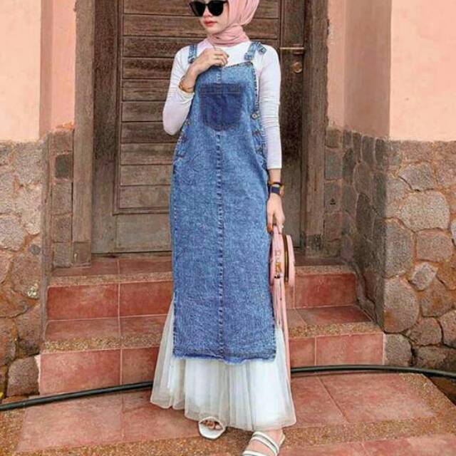 Overall olla jeans / overall jean  / JEANS WANITA