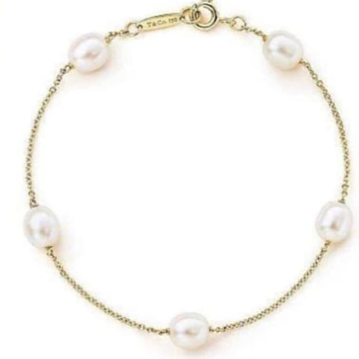 "Gelang emas mutiara air laut asli lombok"