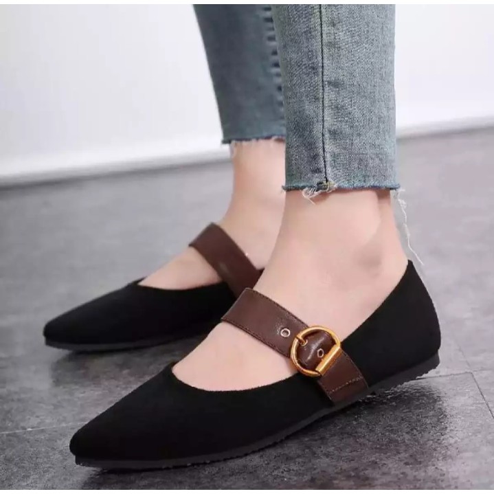 Sandal Wanita Zora Flat Shoes Wanita ST 30