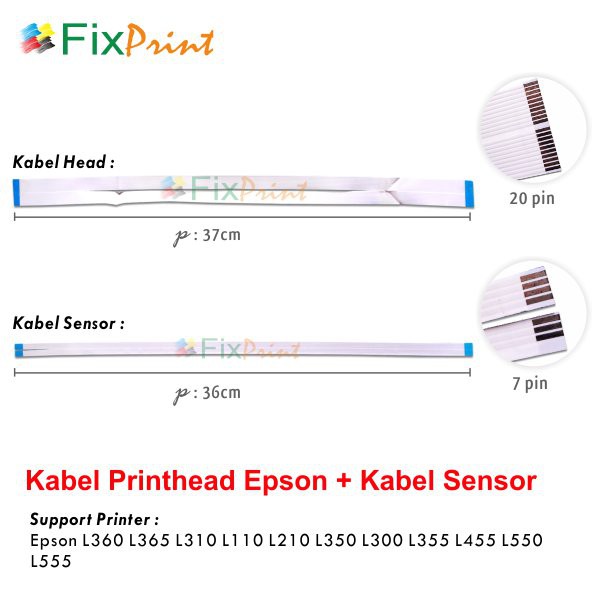 Kabel Head Epson L110 L210 L220 Flexible Cable Printhead Printer L110 L120 L121 L210 L220 L300 L310 L350 L355 L360 L365 L380 L385 L405 L485 L550 L555 L565