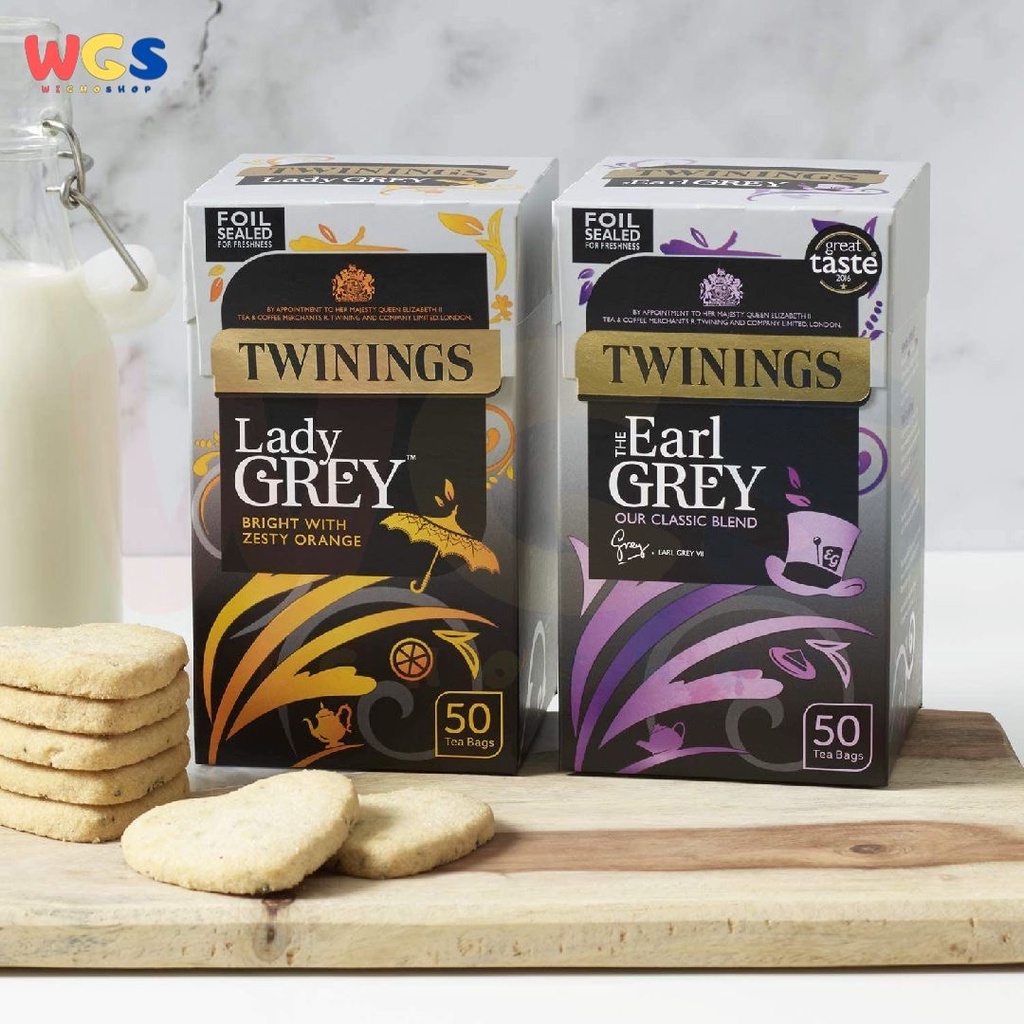 Twinings Tea Earl Grey Classic Blend 50 Tea Bags 125g