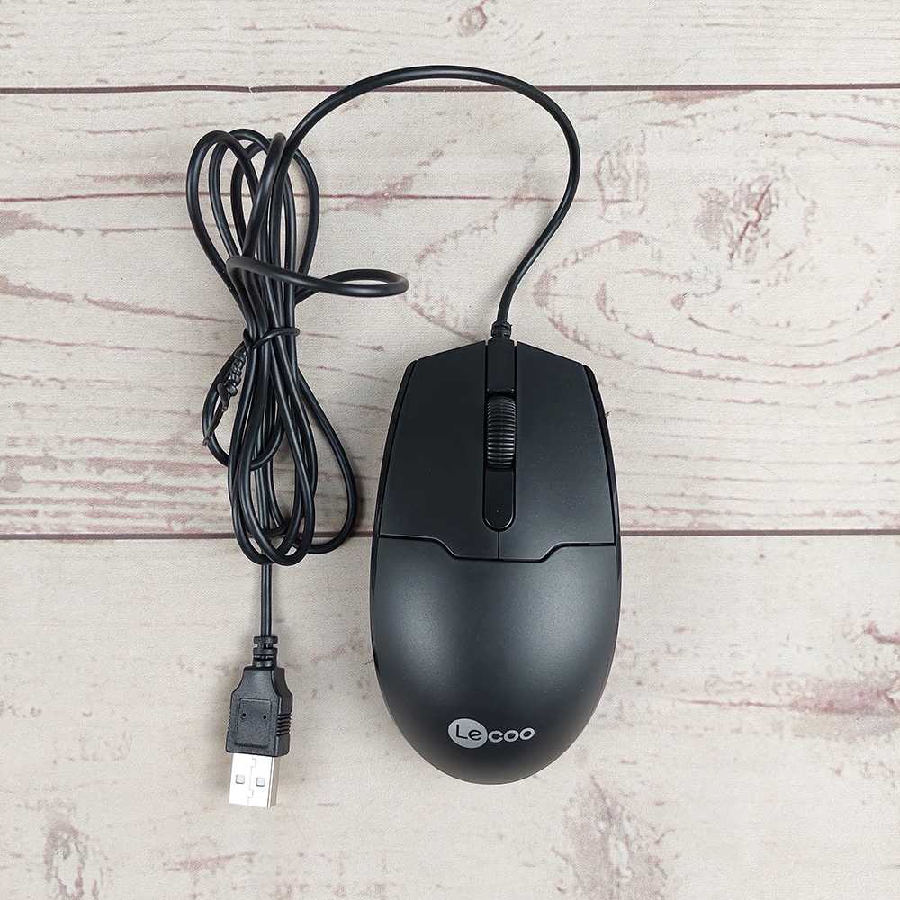 Lenovo Lecoo Mouse Wired Optical 1600DPI - MS101