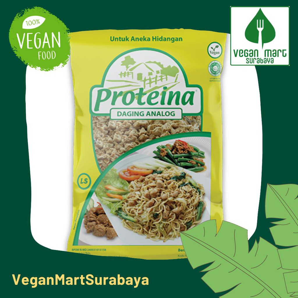 

Proteina LS 250 gram / Protein Nabati / Daging Nabati / Vegan Meat / Plant Based Meat